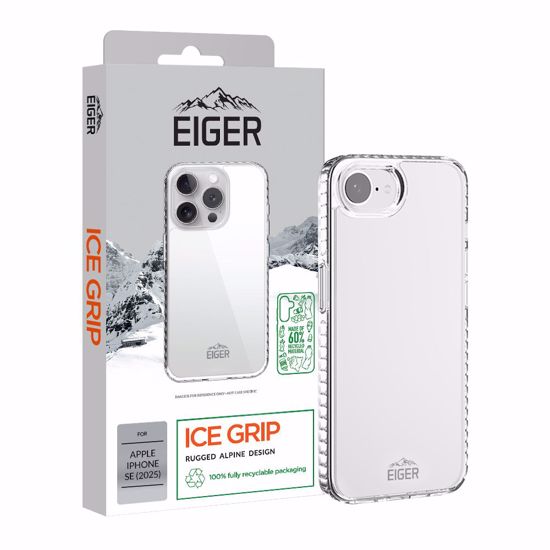 Picture of Eiger Eiger Ice Grip Case GRS for iPhone 16e in Clear